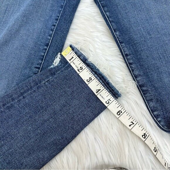 Agolde Women's Sophie Denim Hi-Rise Distressed Mid-Rise Skinny Jeans W26/L26 - Picture 13 of 13